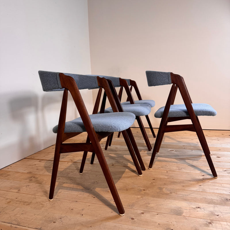 Set of 4 chairs by Thomas Harlev for Farstrup Møbler, 1960s