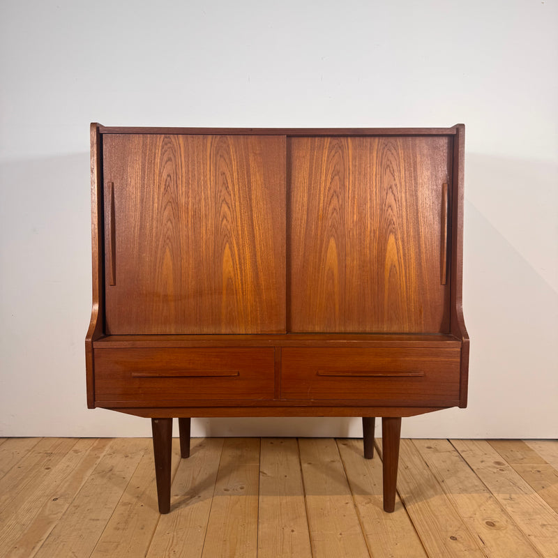 Mobile bar in teak danese, anni ’60