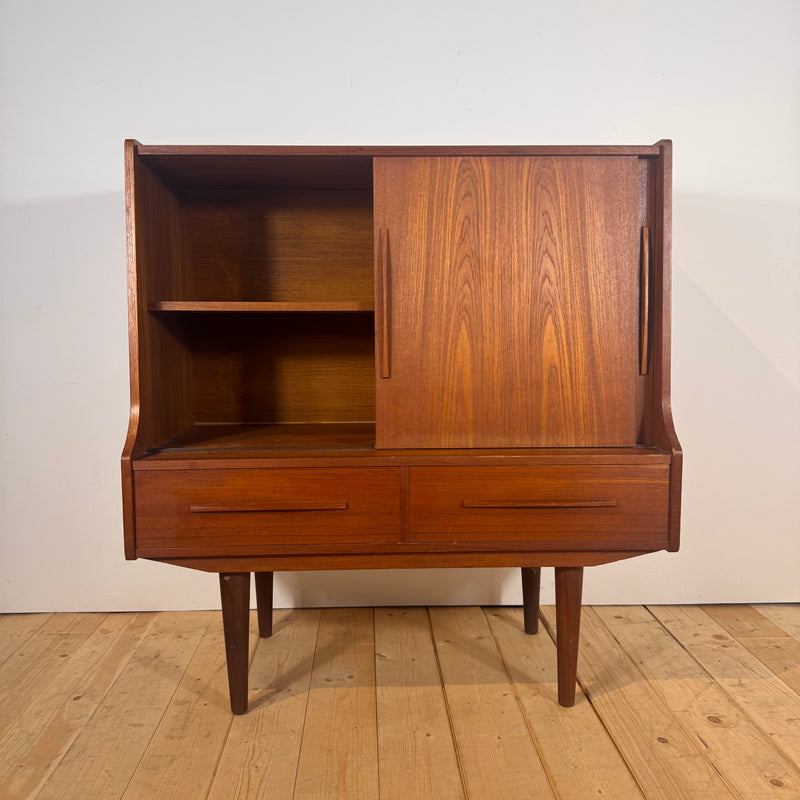 Mobile bar in teak danese, anni ’60