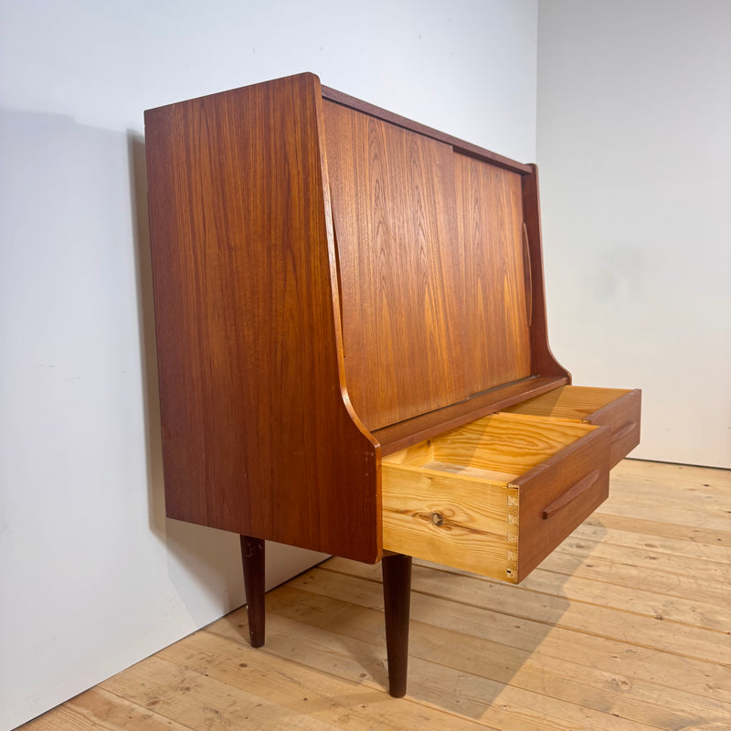 Mobile bar in teak danese, anni ’60