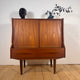 Mobile bar in teak danese, anni ’60