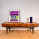 Rosewood low sideboard, 1960s