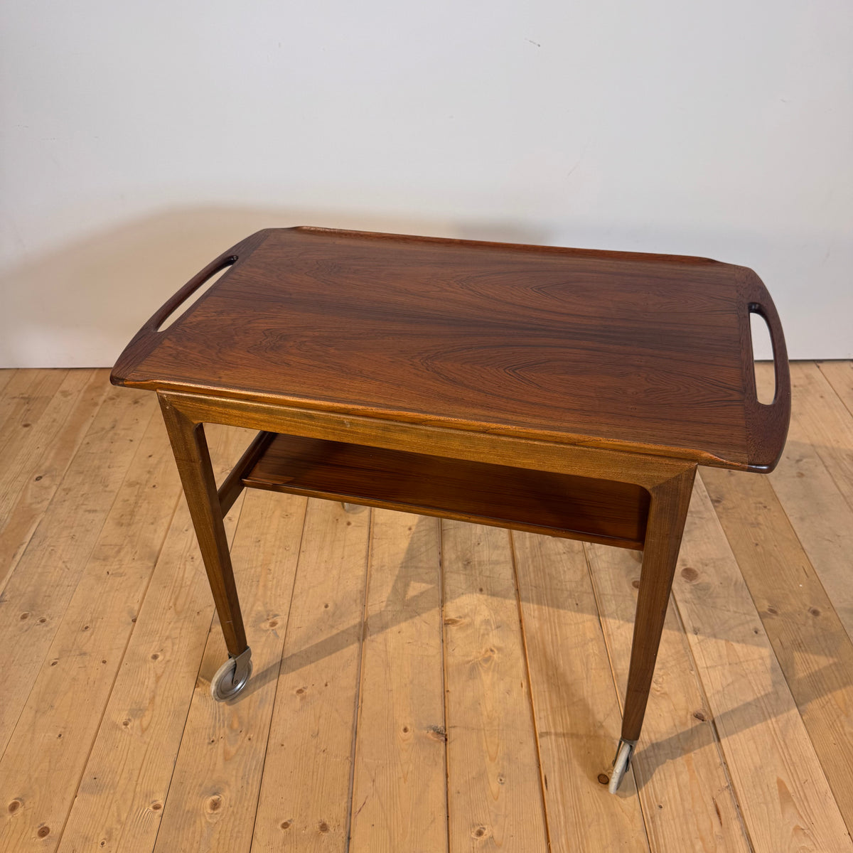 Bar trolley in teak danese, anni ’60