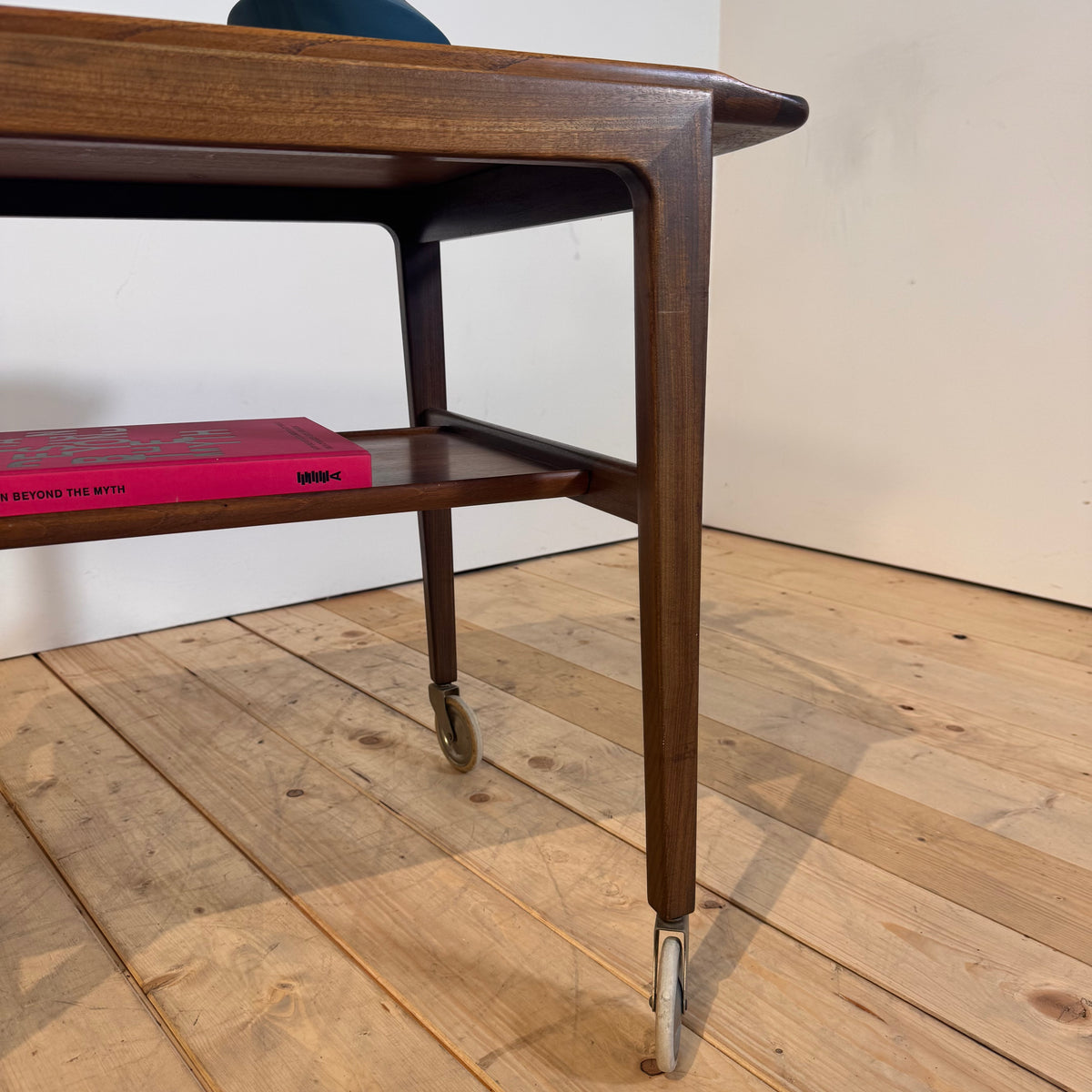 Bar trolley in teak danese, anni ’60
