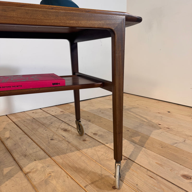 Bar trolley in teak danese, anni ’60