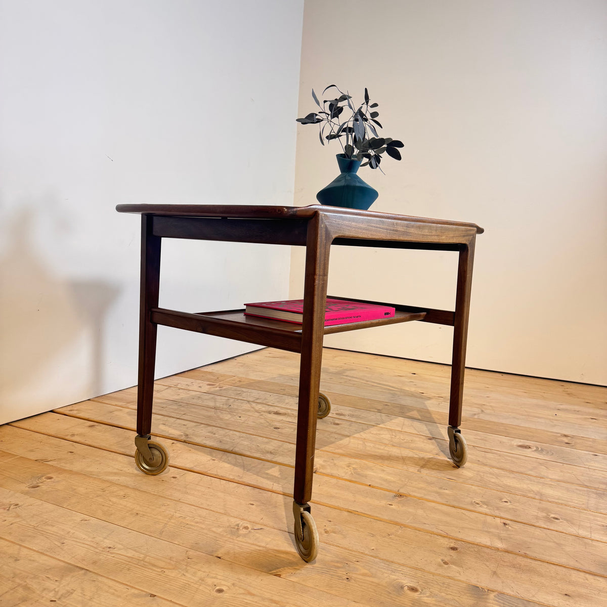 Bar trolley in teak danese, anni ’60