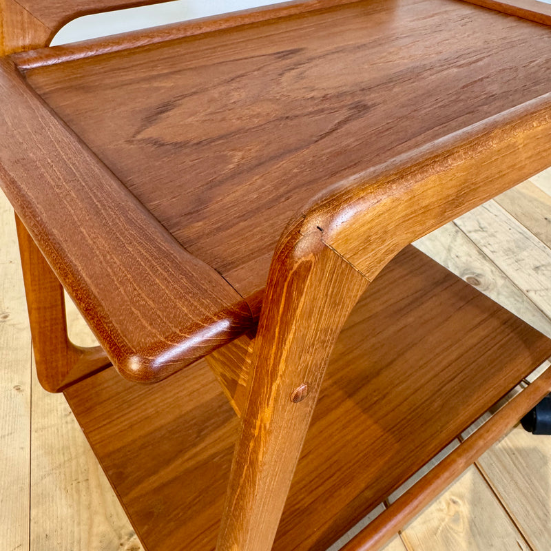 Bar trolley in teak danese, anni ’60