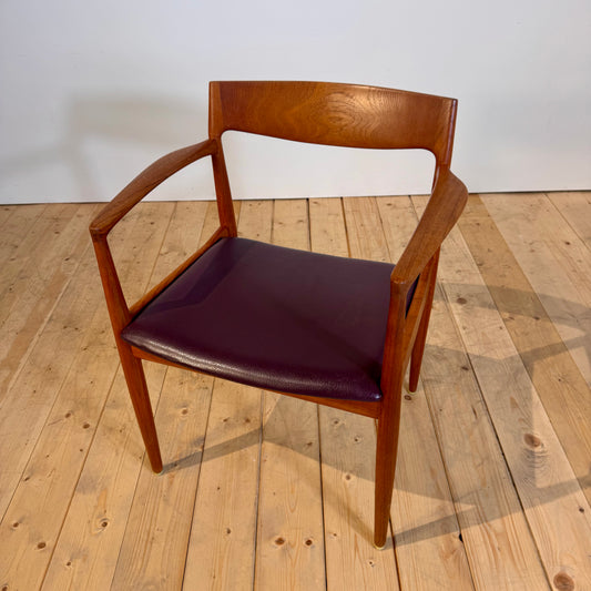 Sedia con braccioli di Henry W. Klein per Bramin, anni ’60
