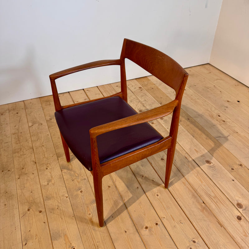 Sedia con braccioli di Henry W. Klein per Bramin, anni ’60