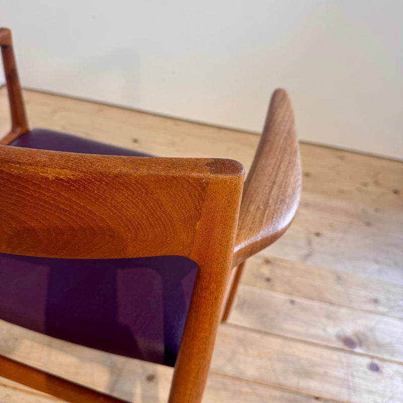 Sedia con braccioli di Henry W. Klein per Bramin, anni ’60
