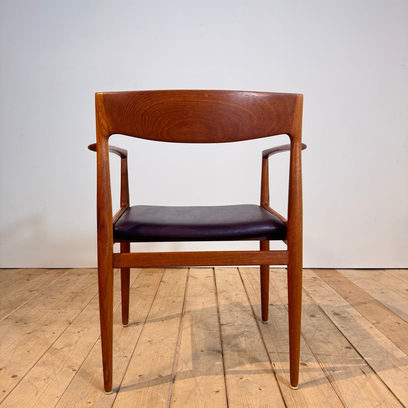 Sedia con braccioli di Henry W. Klein per Bramin, anni ’60