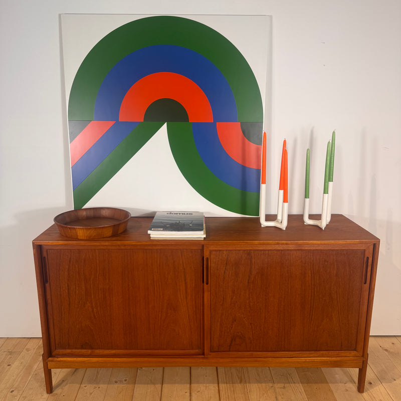 Credenza danese in teak, anni ’60