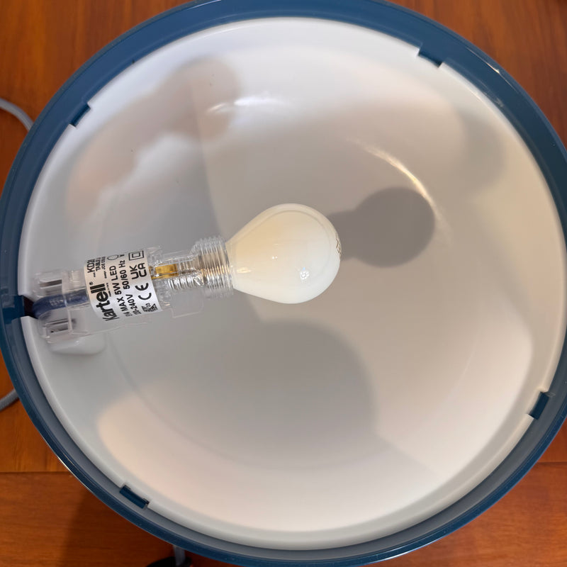 Lampada KD28 di Joe Colombo per Kartell, anni 1960