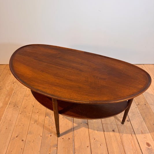 Tavolino da caffè in teak danese, 1950