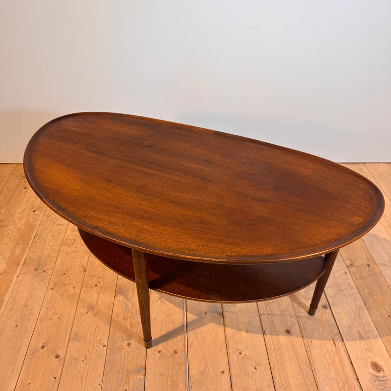 Tavolino da caffè in teak danese, 1950