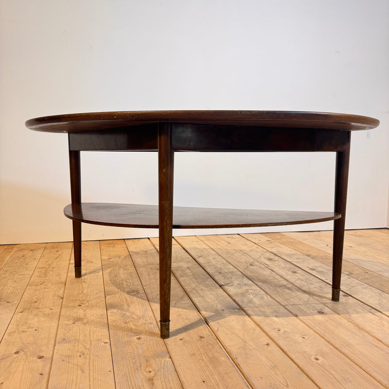 Tavolino da caffè in teak danese, 1950