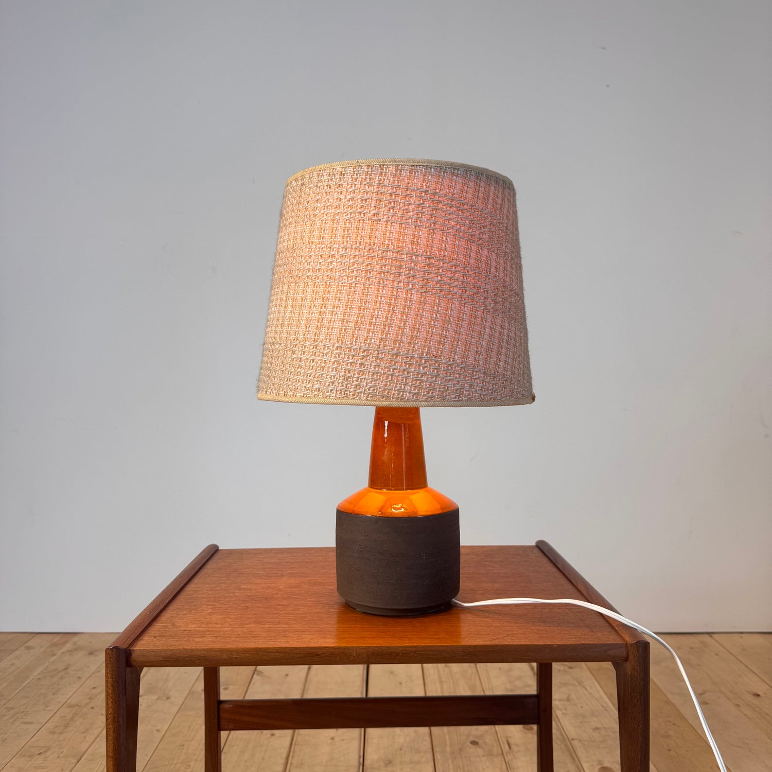 Lampada da tavolo in ceramica Lehmann Keramik, anni ’70