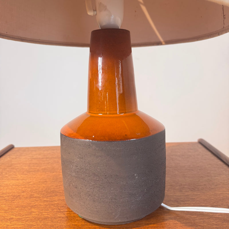 Lampada da tavolo in ceramica Lehmann Keramik, anni ’70