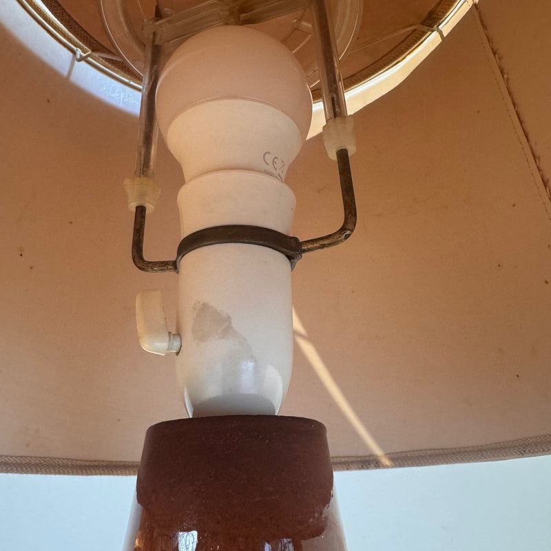 Lampada da tavolo in ceramica Lehmann Keramik, anni ’70