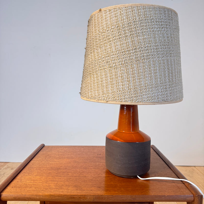 Lampada da tavolo in ceramica Lehmann Keramik, anni ’70