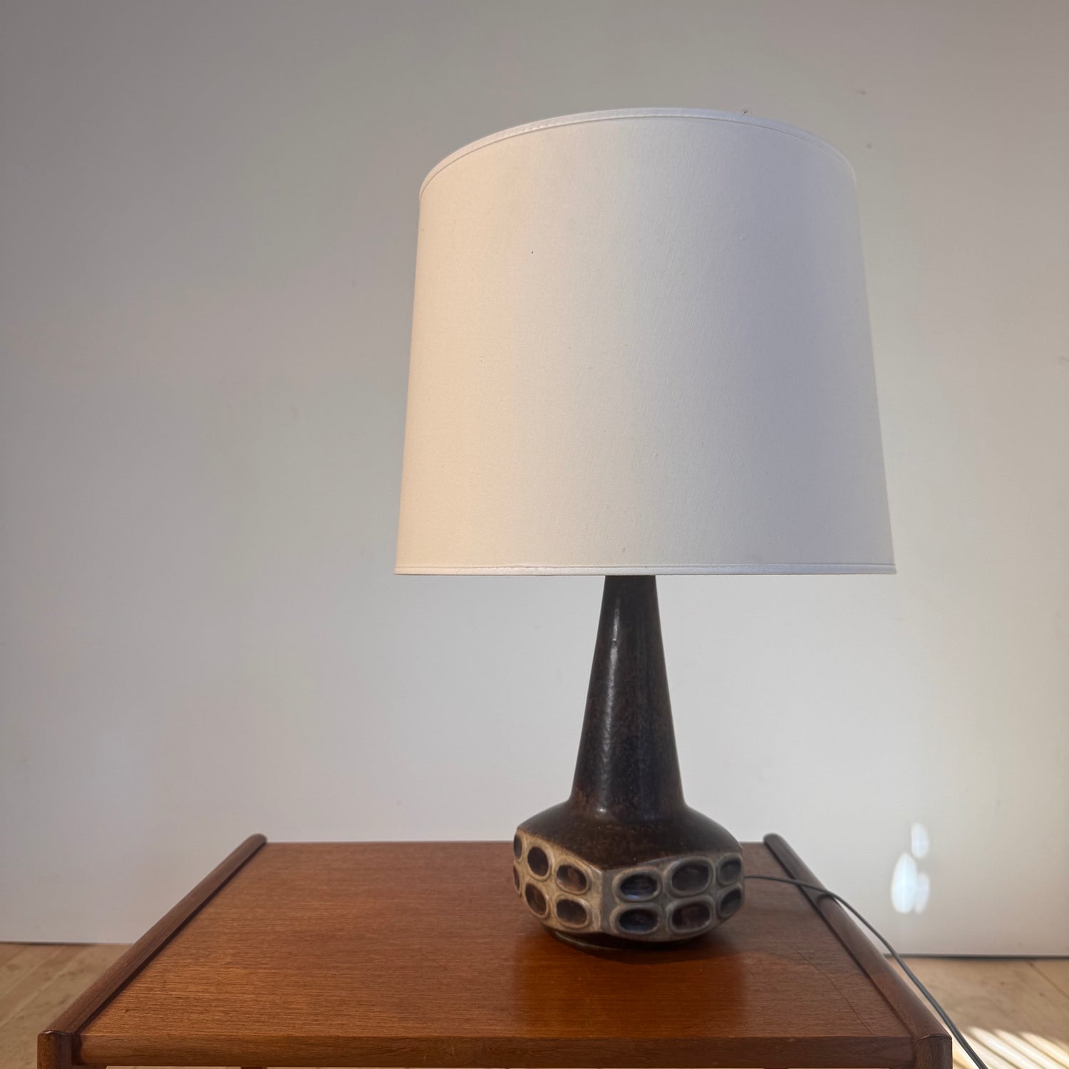 Lampada da tavolo in ceramica West Germany, anni ’70