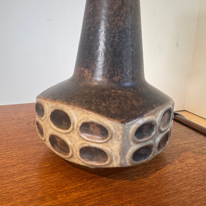 Lampada da tavolo in ceramica West Germany, anni ’70