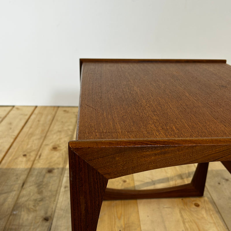 Nesting tables in teak, anni ’60