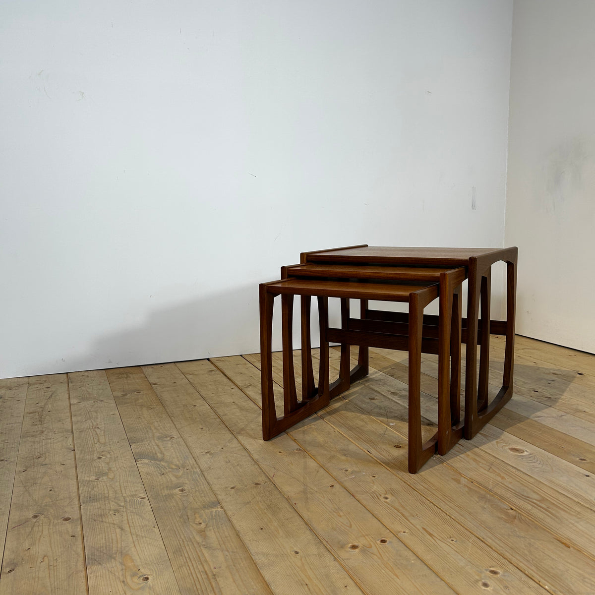 Nesting Tables Quadrille di G Plan in teak, anni ’60