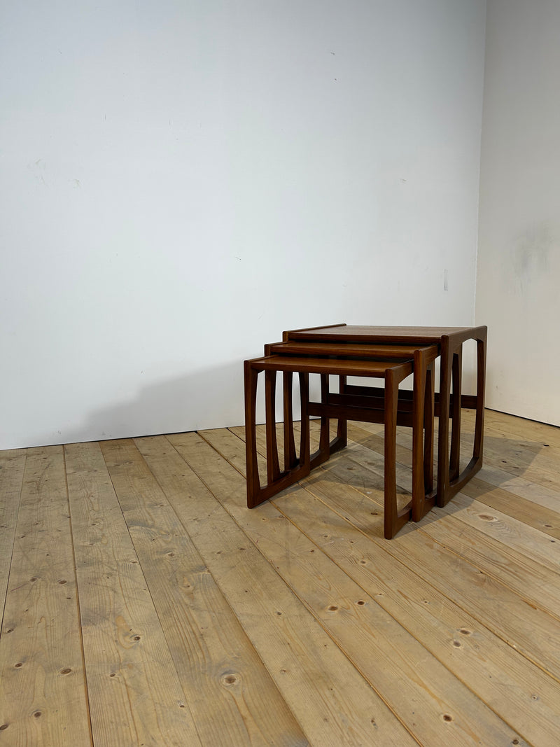 Nesting Tables Quadrille di G Plan in teak, anni ’60