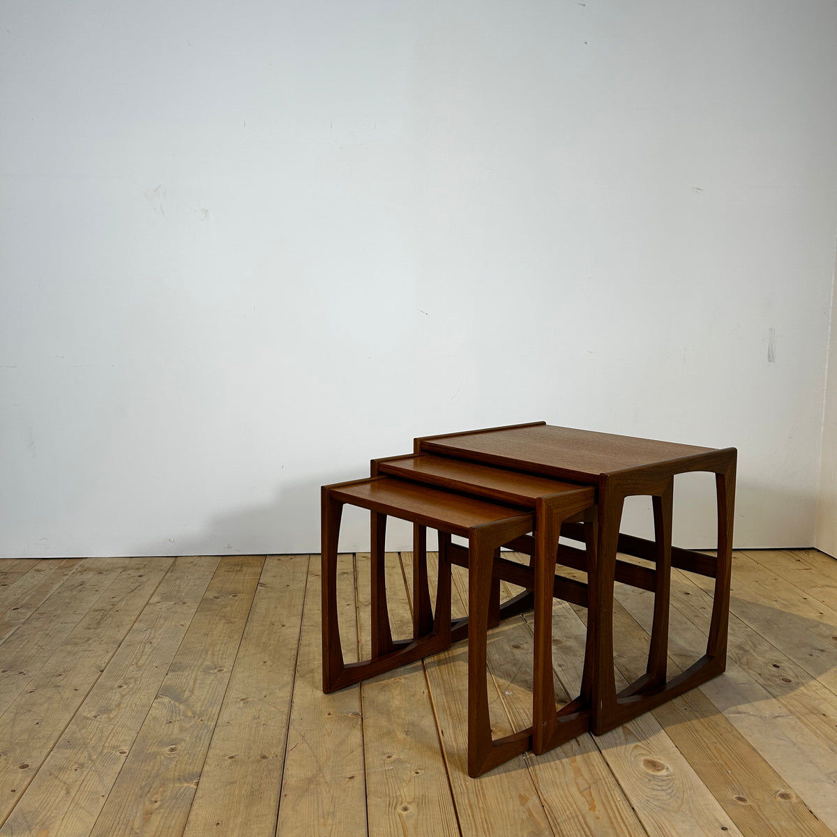 Nesting Tables Quadrille di G Plan in teak, anni ’60
