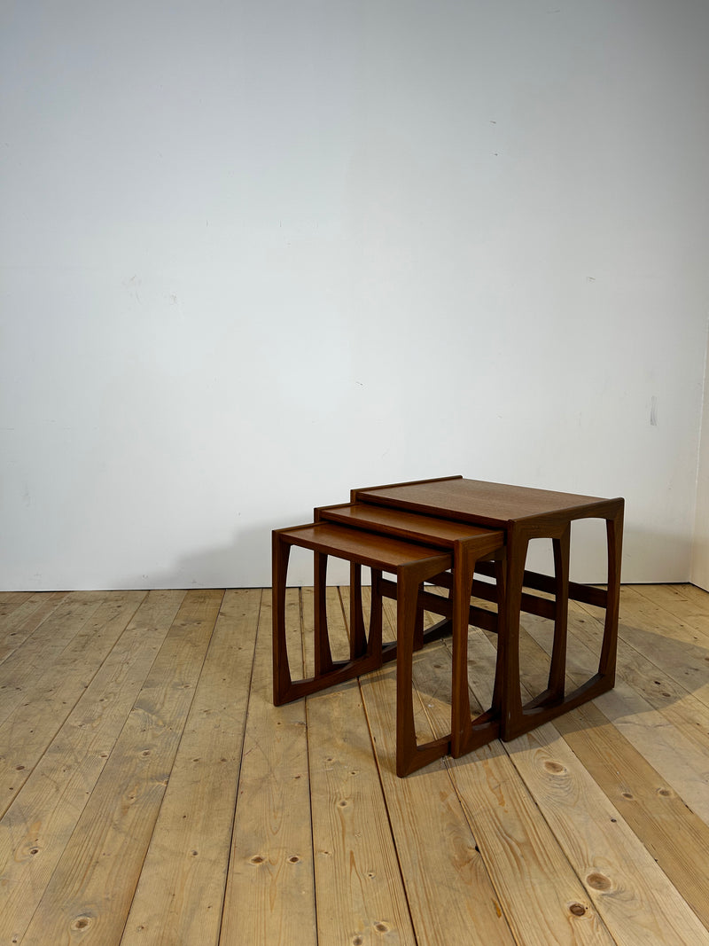 Nesting Tables Quadrille di G Plan in teak, anni ’60