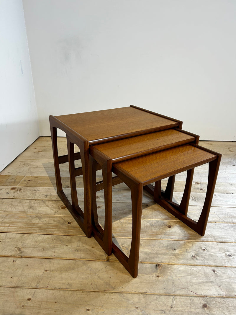 Nesting Tables Quadrille di G Plan in teak, anni ’60