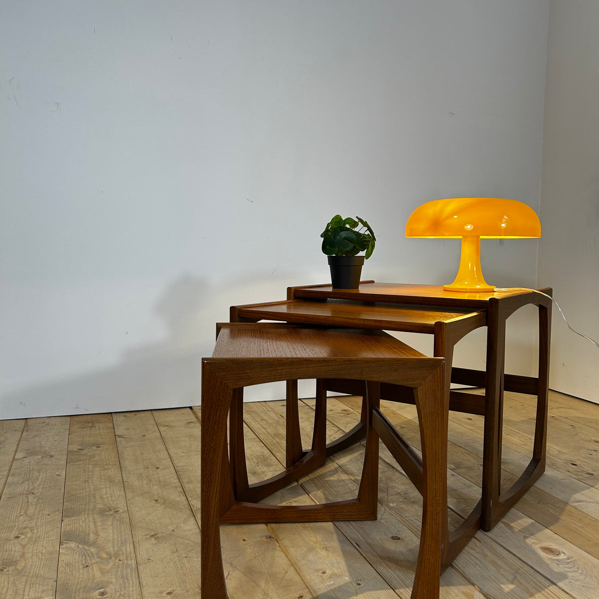 Nesting Tables Quadrille di G Plan in teak, anni ’60