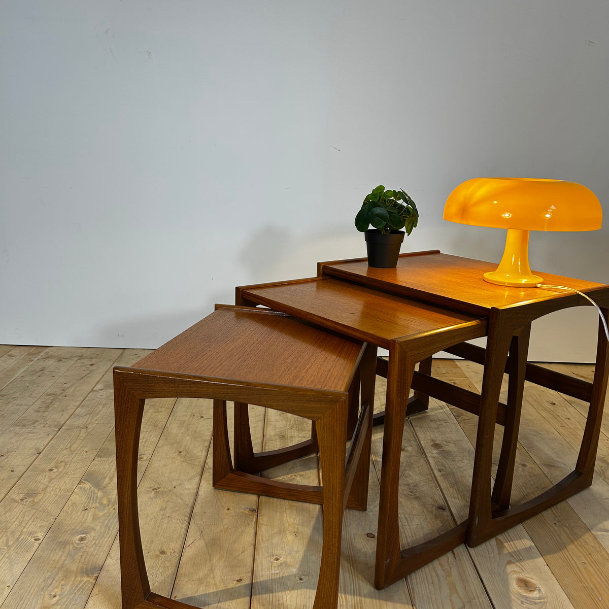 Nesting Tables Quadrille di G Plan in teak, anni ’60