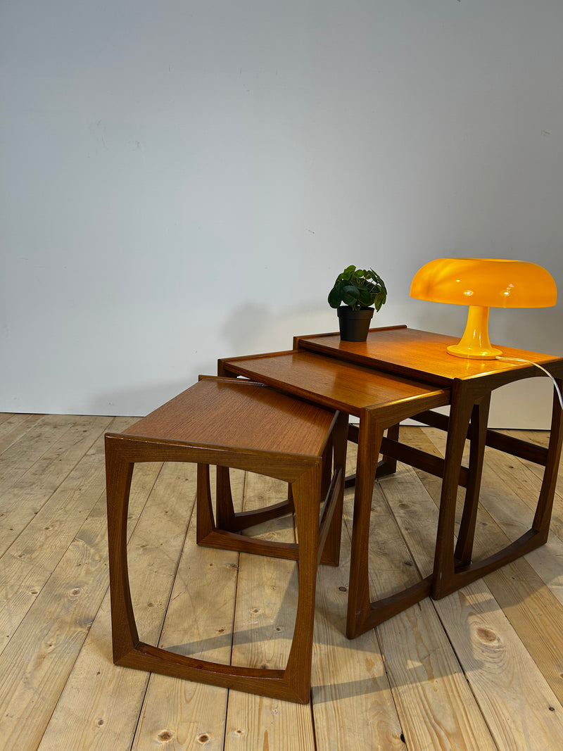 Nesting Tables Quadrille di G Plan in teak, anni ’60