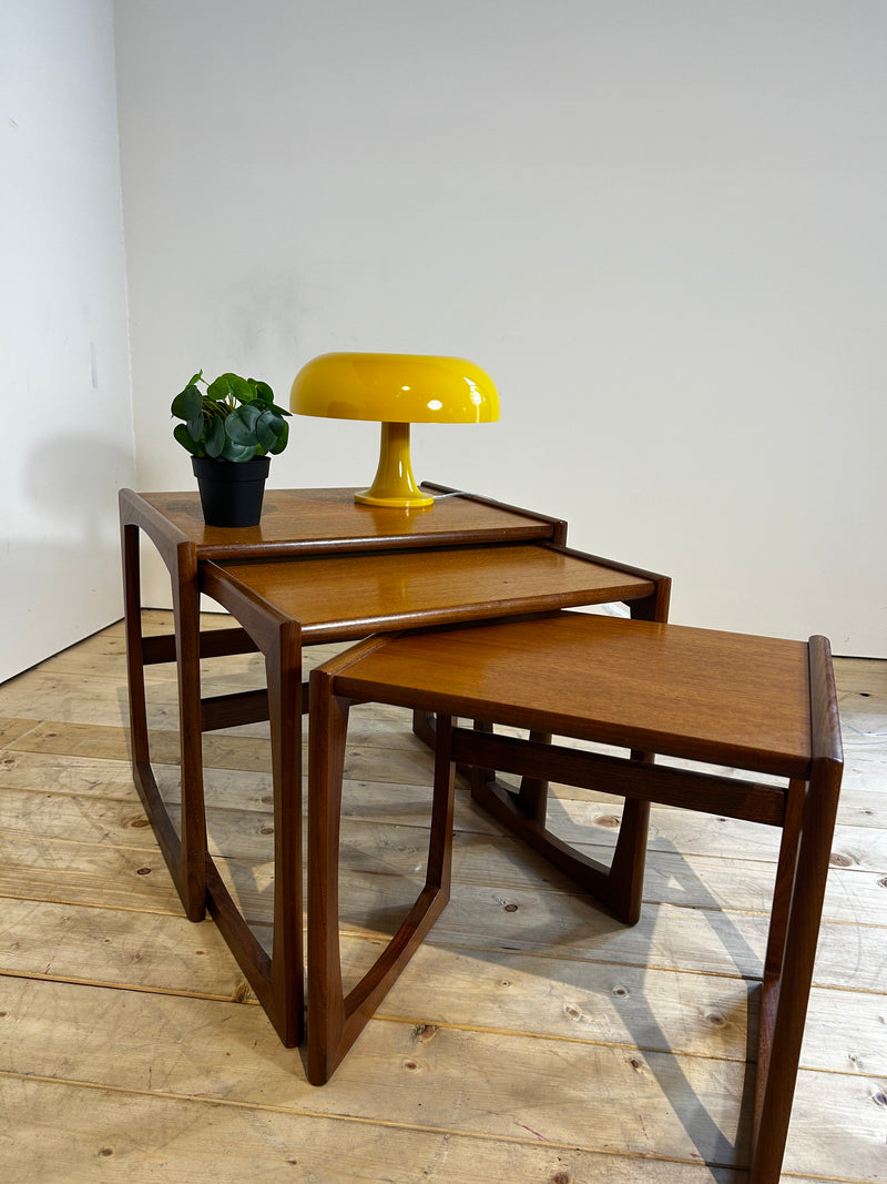 Nesting Tables Quadrille di G Plan in teak, anni ’60