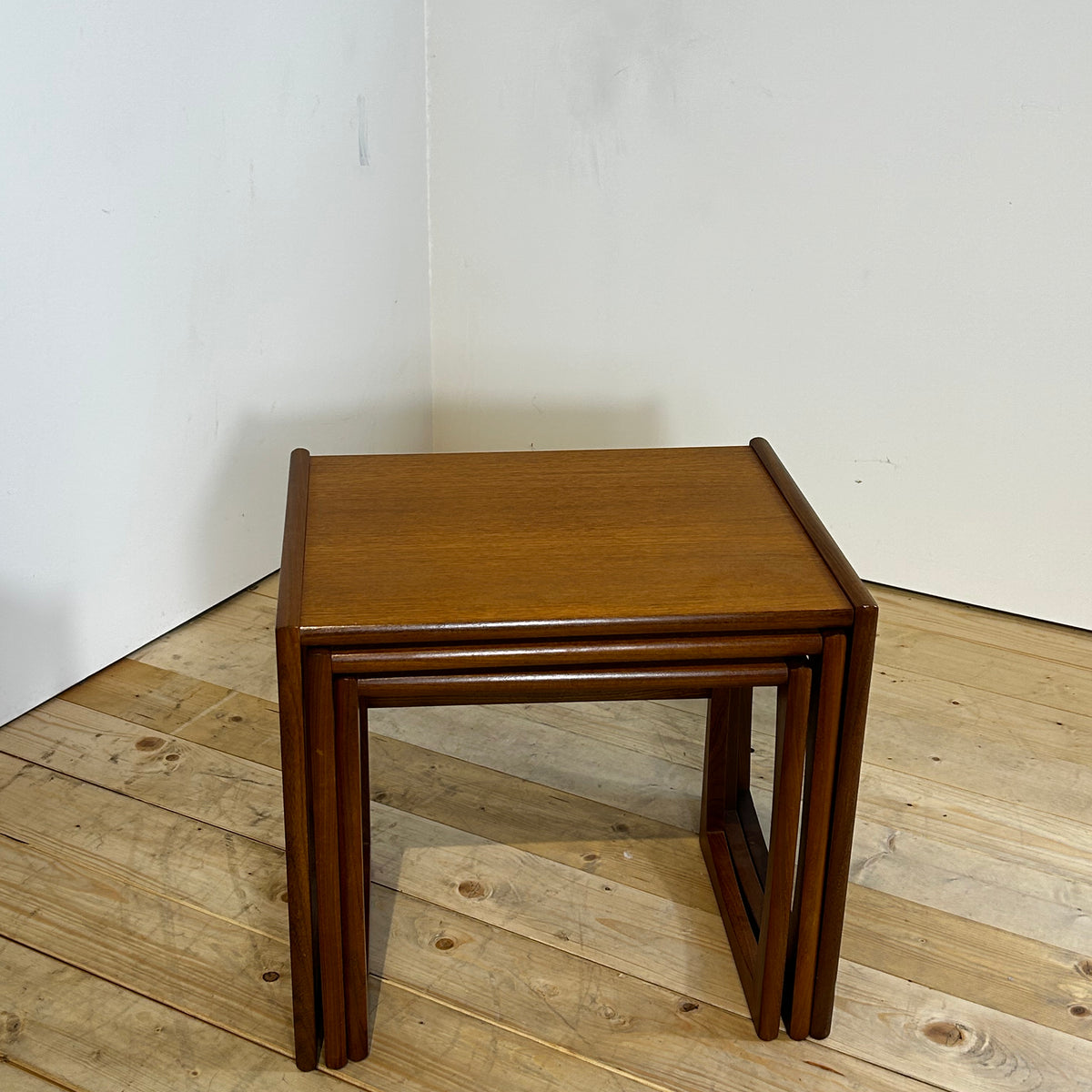 Nesting Tables Quadrille di G Plan in teak, anni ’60