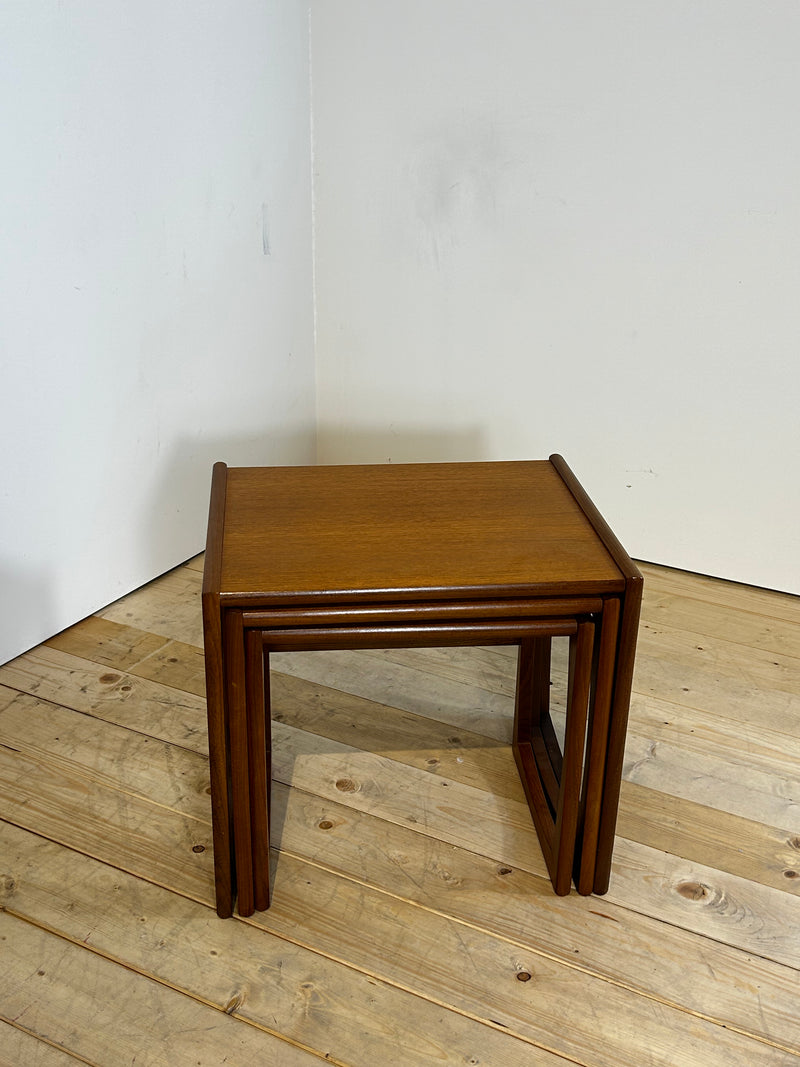 Nesting Tables Quadrille di G Plan in teak, anni ’60