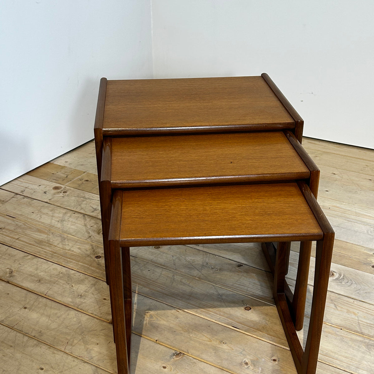Nesting Tables Quadrille di G Plan in teak, anni ’60