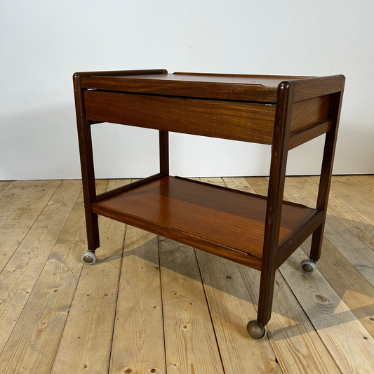 Bar Trolley in teak danese, anni ’60