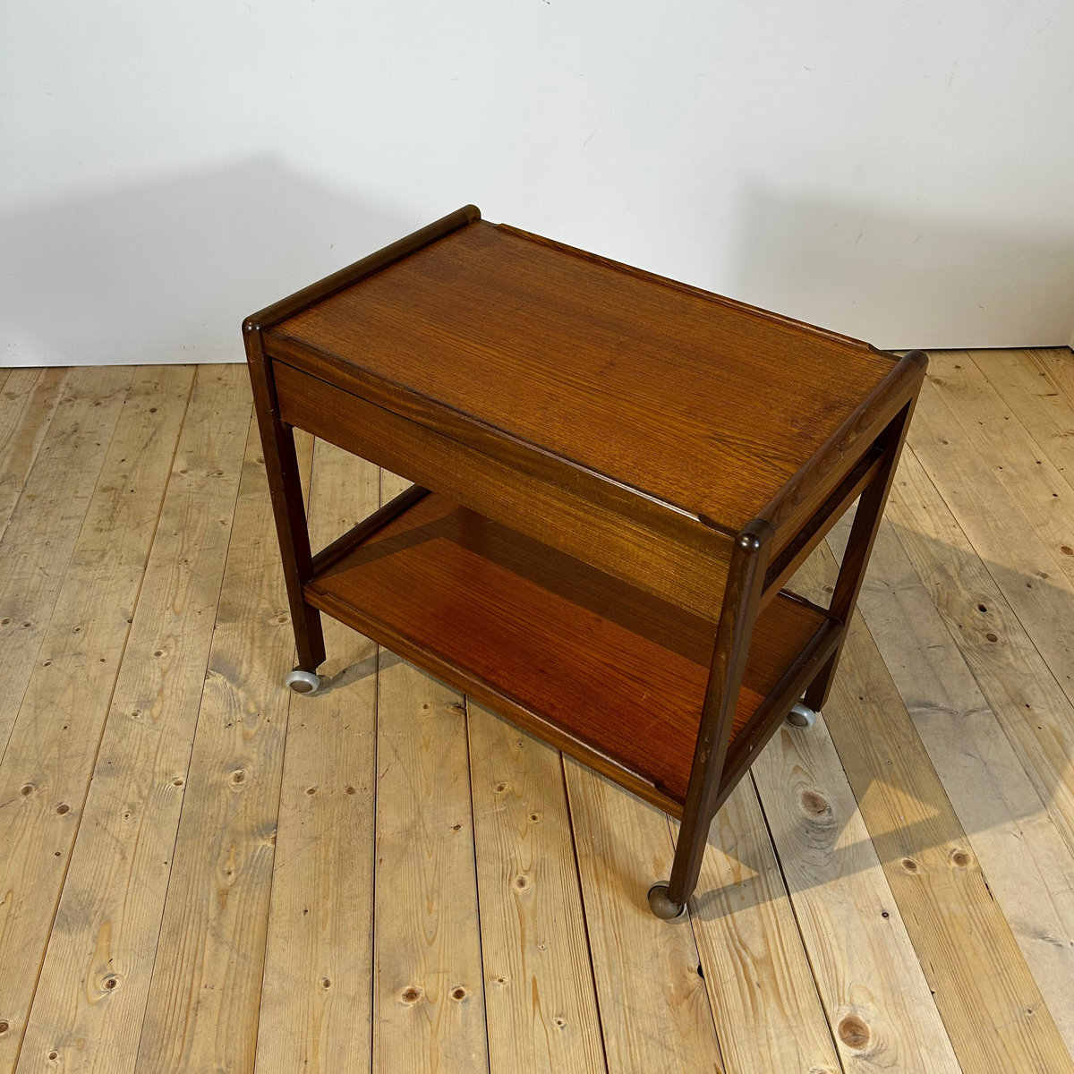 Bar Trolley in teak danese, anni ’60