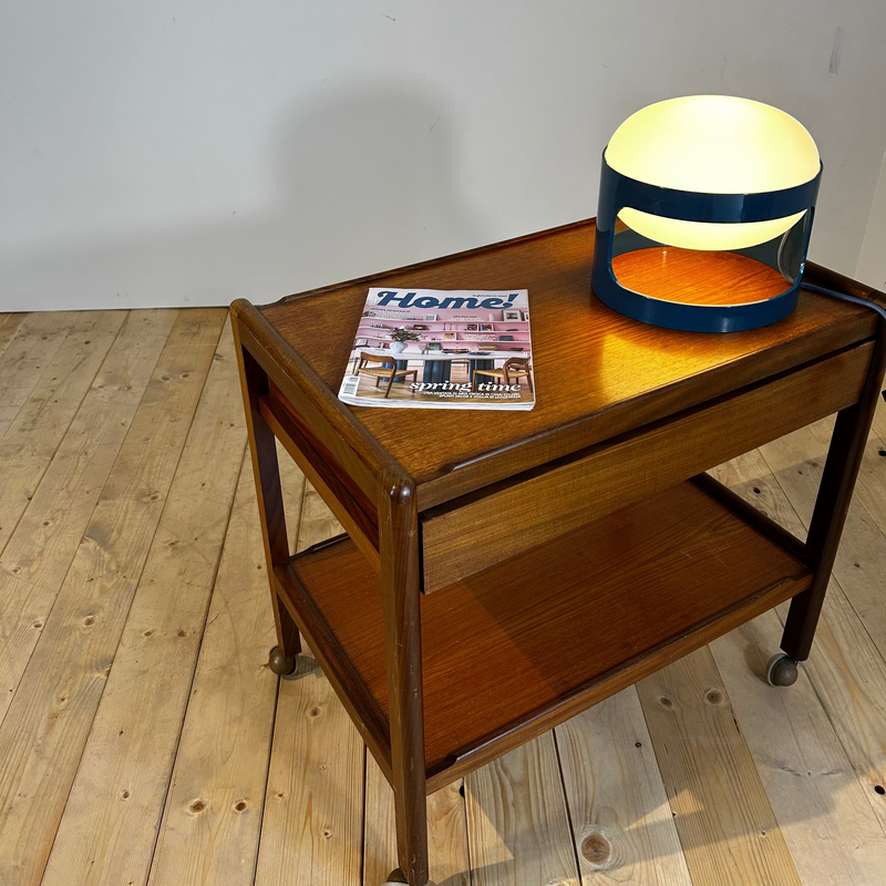 Bar Trolley in teak danese, anni ’60