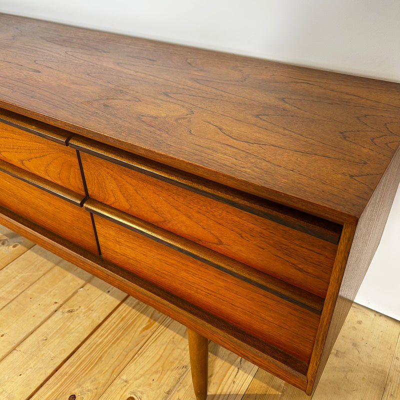 Cassettiera Austinsuite in teak, anni ’60