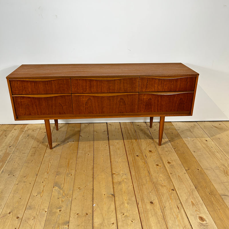 Cassettiera Austinsuite in teak, anni Sessanta
