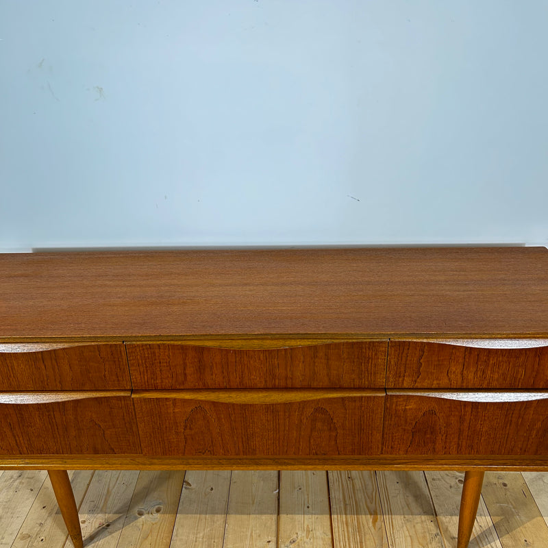 Cassettiera Austinsuite in teak, anni Sessanta
