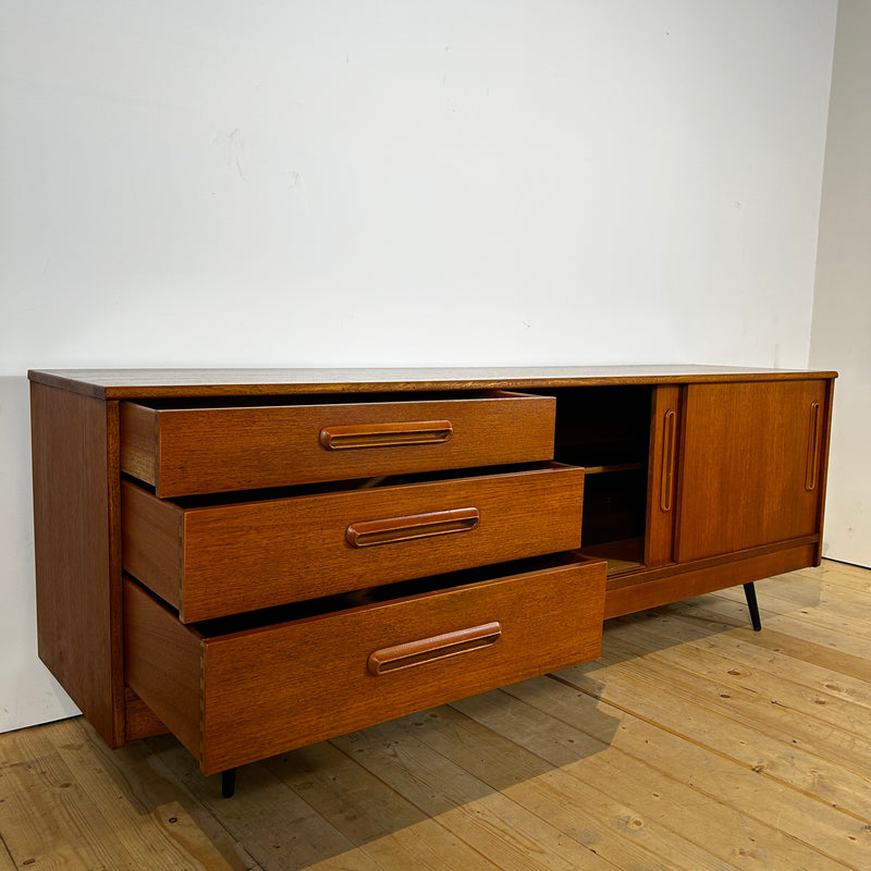 Sideboard in teak danese, anni ’60