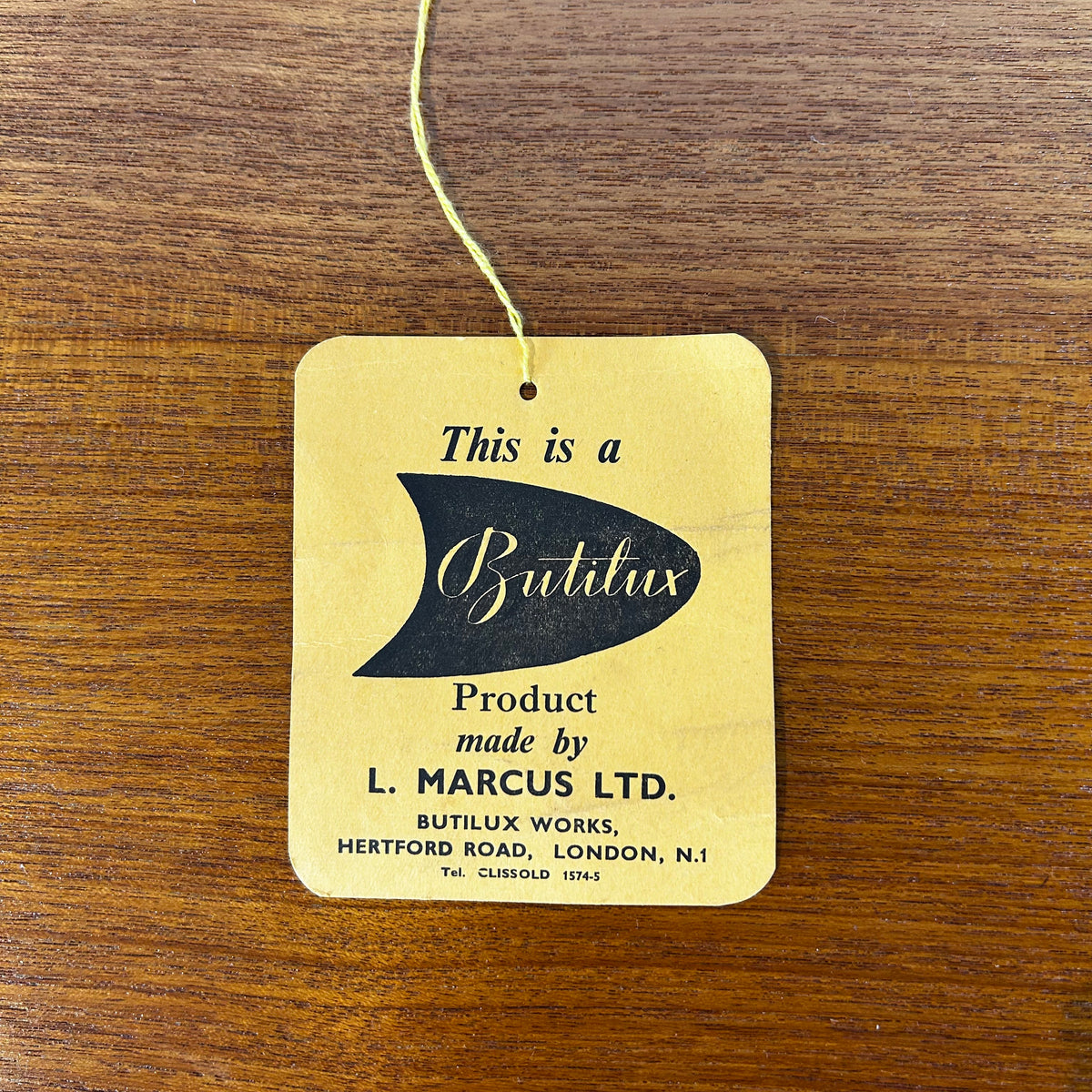Cassettiera Butilux in teak, anni ’60