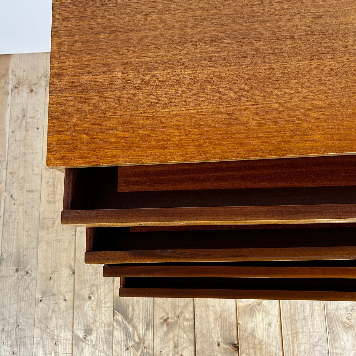 Cassettiera Butilux in teak, anni ’60