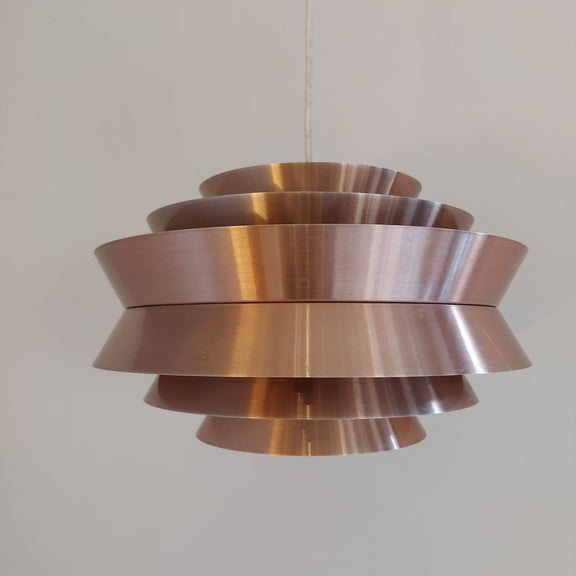 Lampada a sospensione svedese vintage ‘Trava’, Carl Thore, Granhaga Metallindustri