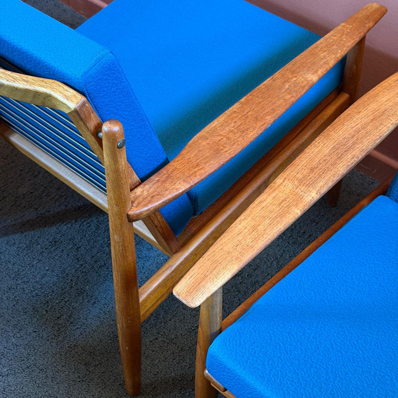 Coppia di poltrone modello 431 di Arne Vodder per Glostrup Møbelfabrik, anni ’60